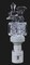 Roman 6.5" Icy Crystal LED Lighted Baby Block with Train Night Light